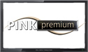 Pink premium logo